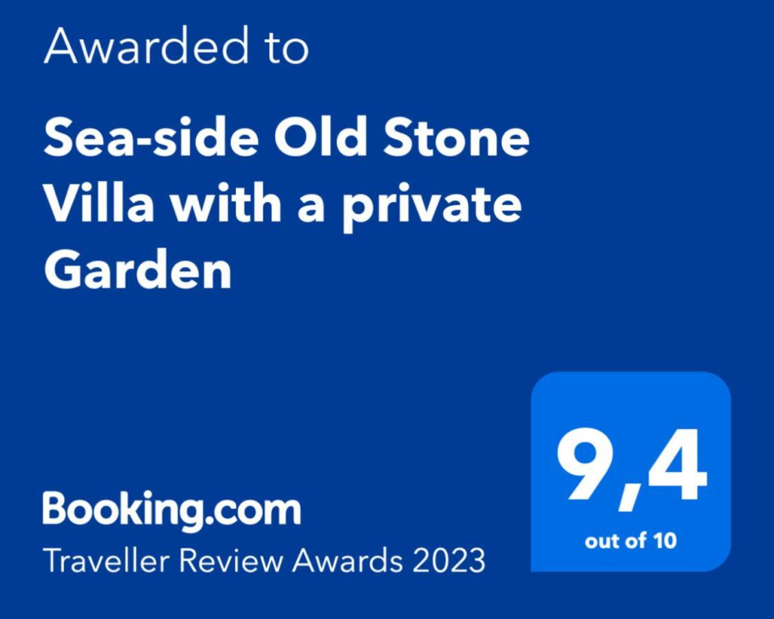 Sea-Side Old Stone Villa With A Private Garden Budva Exterior photo